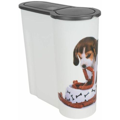 Jelenia Plast - Hunde Futterdose 4L Aufbewahrungsdose Hundefutter Trockenfutter Vorratsdose