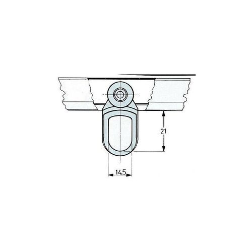 5 x sc Omge trolley art.903 c/2 räder (stk.2)