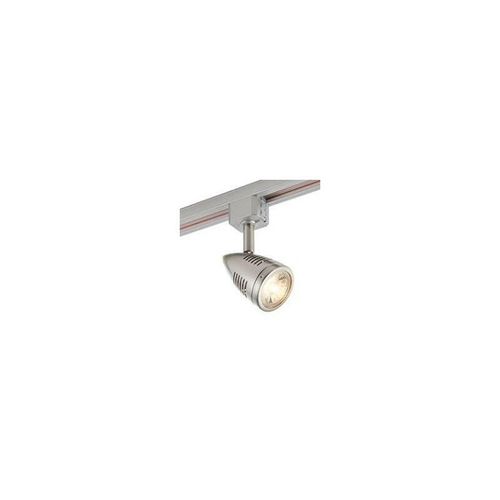 Saxby Bullett - 1 Light Track Light Satin Chromplatte, Silber, GU10