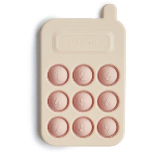 Mushie Pop-It Phone Speelgoed Blush 1 st