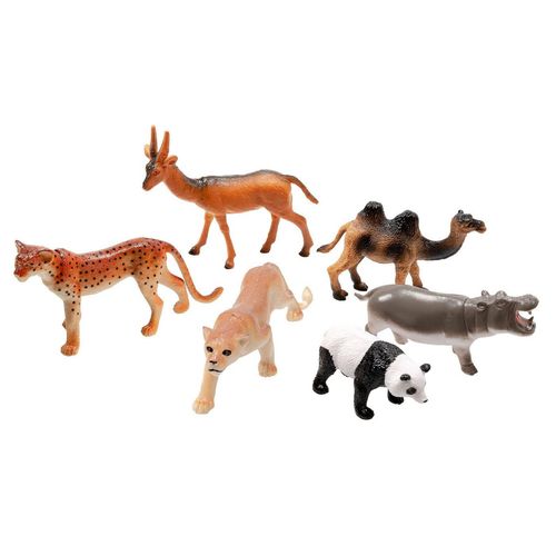 kamelshopping Spielfigur 6 Stück Tier Spielfiguren