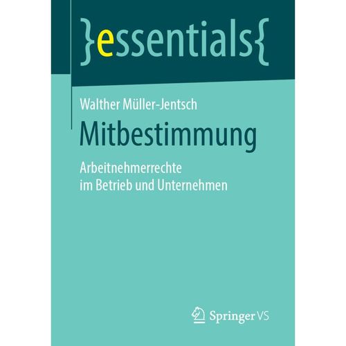 Mitbestimmung - Walther Müller-Jentsch, Kartoniert (TB)