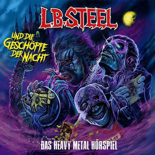 L.B. Steel - Das Heavy Metal Hörspiel L.B. Steel und die Geschöpfe der Nacht LP multicolor