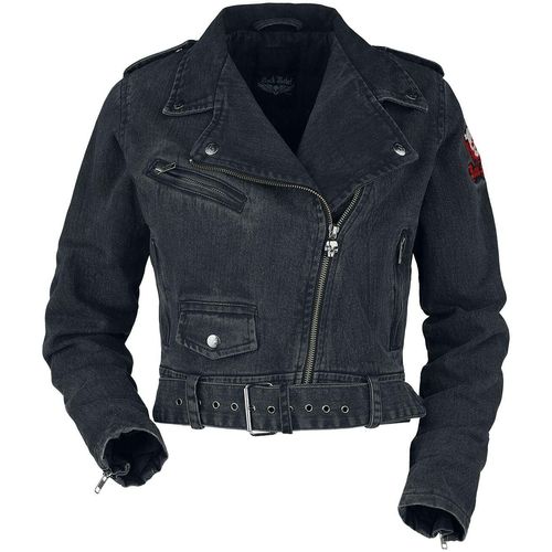 Rock Rebel by EMP Jeans Biker Jacket Jeansjacke grau in XL