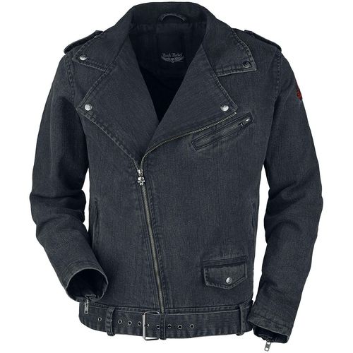 Rock Rebel by EMP Biker Style Jeans Jacket Jeansjacke grau in XXL