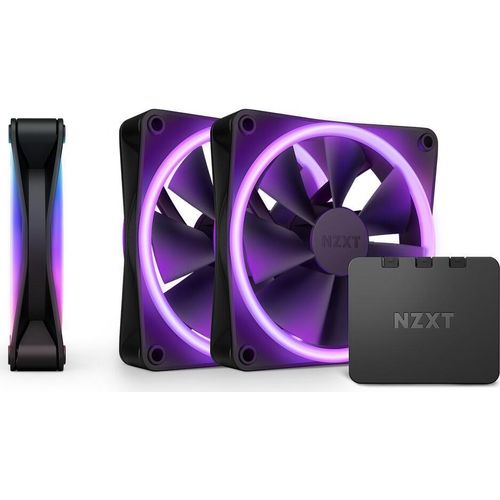 NZXT F120 RGB DUO - Gehäuselüfter, Schwarz