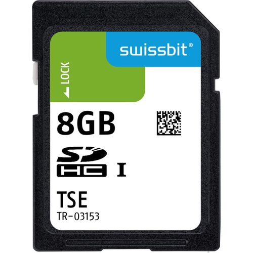 Sharp Speicherkarte Swissbit SD-Karte (TSE) 8 GB