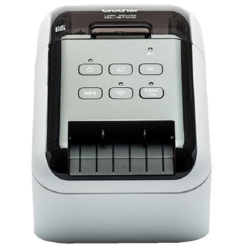 Brother QL-810W Etikettendrucker (Thermodirekt, bis zu 176 mm/Sek., USB, Wlan)(QL810WZG1)