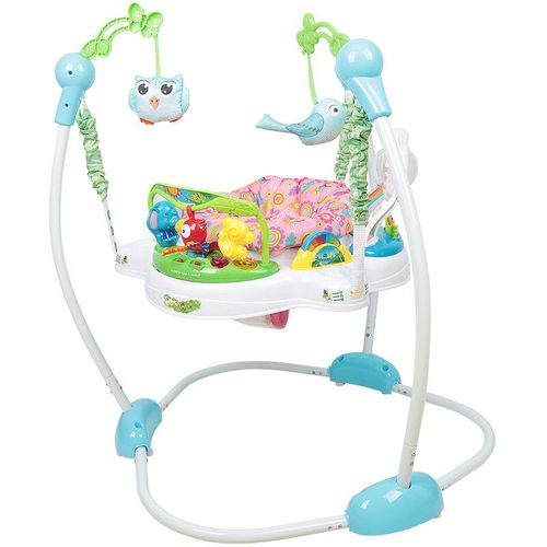 Haloyo - Spring- und Spielcenter,360° drehender Sitz,Baby-Hüpfstuhl ®,Höhenverstellbar,Babyspielzeug ab 6 Monaten