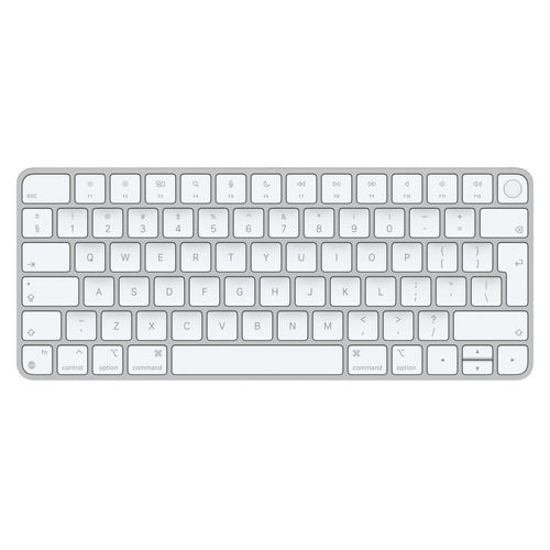 Apple Magic Keyboard mit Touch ID, Tastatur Int. Englisch, silber