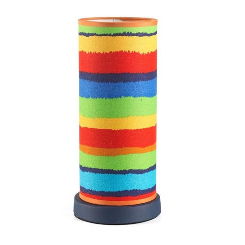 Onli arcobaleno Zylindrische Tischlampe, Regenbogen