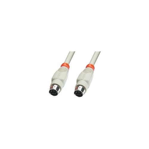 Lindy - PS/2 Kabel, 1m, m/m, geschirmt Anschlußkabel, vergossen (33265)