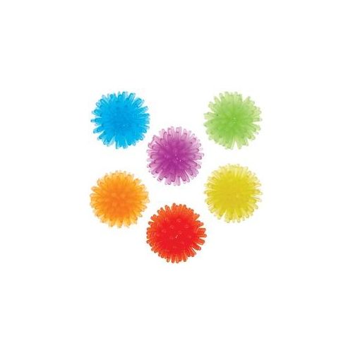 Regenbogenfarben-Mini-Igel-Bälle (12 Stück) Mitgebsel