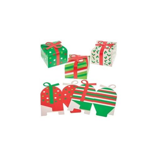 Geschenkbox für Weihnachtsgeschenke, 10 Stück (Pro Set 10)