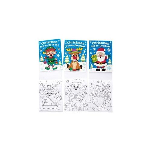 Punkt-zu-Punkt Heftchen "Weihnachten" (8 Stück) Weihnachtsspielzeug