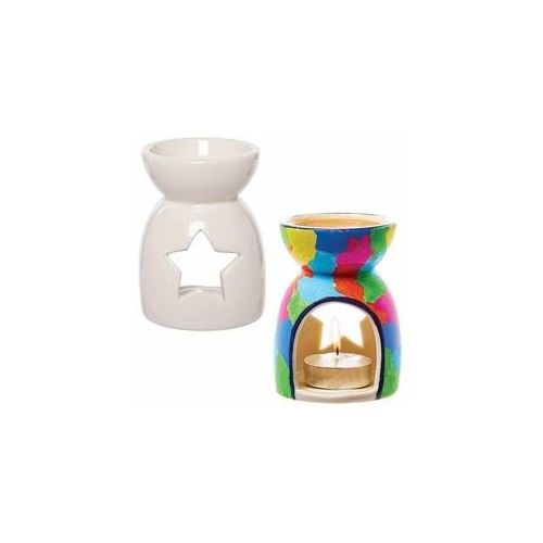 Duftlampe aus Porzellan (Box mit 2) Keramik & Porzellan