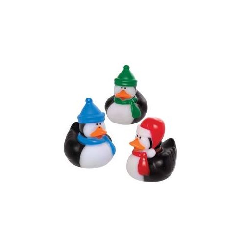 Pinguin-Gummienten (6 Stück) Weihnachtsspielzeug