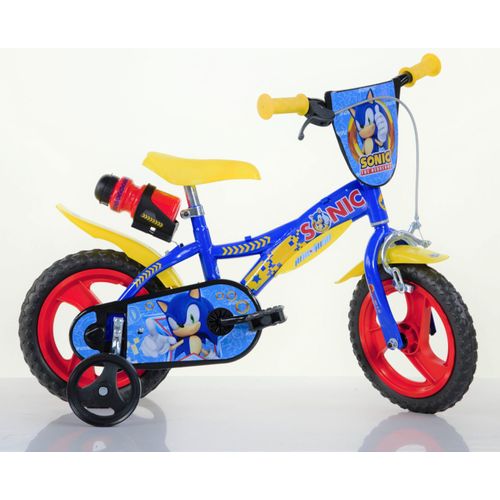 Kinderfahrrad DINO "Sonic 12 Zoll" Fahrräder Gr. 21 cm, 12 Zoll (30,48 cm), blau Kinder Kinderfahrräder