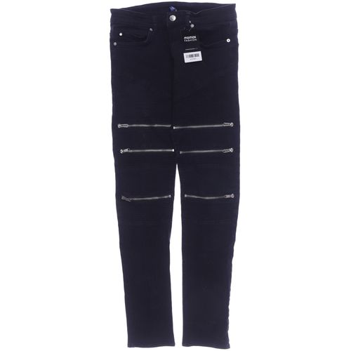 H&M Damen Jeans, schwarz, Gr. 28