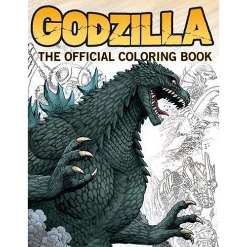 Godzilla: The Official Coloring Book - Godzilla, Kartoniert (TB)