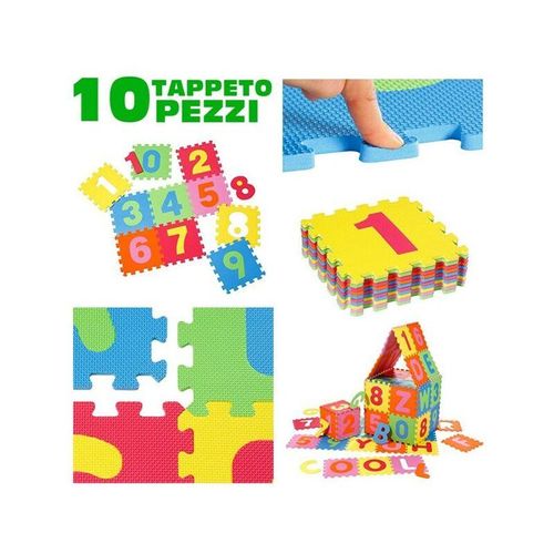 Kinderbodenmatte 10 stück puzzle baby stossfest ungiftig abwaschbar