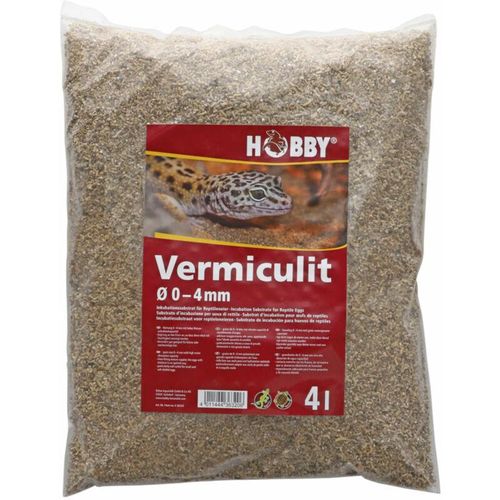Vermiculit, ø 0-4 mm, 4 Liter - Hobby