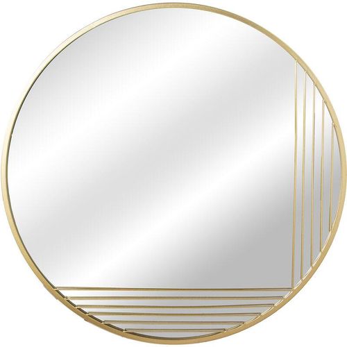 Runder Mirror 100 cm Gold Metal ° 100x1.5cmpour Alle Stile, um zu Hause eine Note zu verleihen