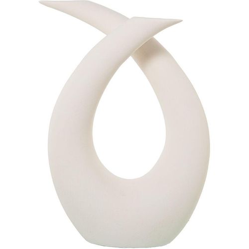 Mat raw Abstract Ceramic Vase 40x17x53cmpour alle Stile, um zu Hause eine Note zu verleihen