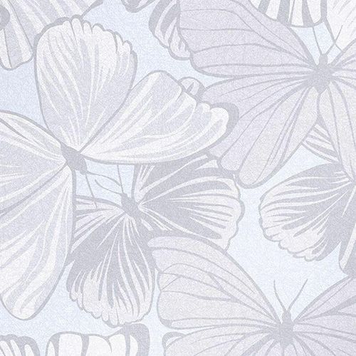 Butterfly Garden Vliestapete Sugared Grey 10mx52cm - Laura Ashley