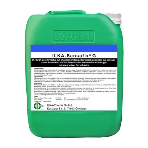 Ilka - Sensafix g - Bio-Reiniger mit Geruchsstop - 10 ltr