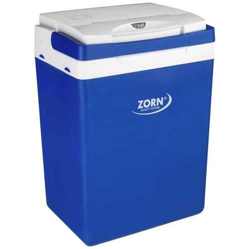 ZORN Z32 12/230V Kühlbox EEK: E (A - G) Thermoelektrisch 230 V, 12 V Blau-Weiß 30 l bis 18°C unter der Umgebungstemperatur