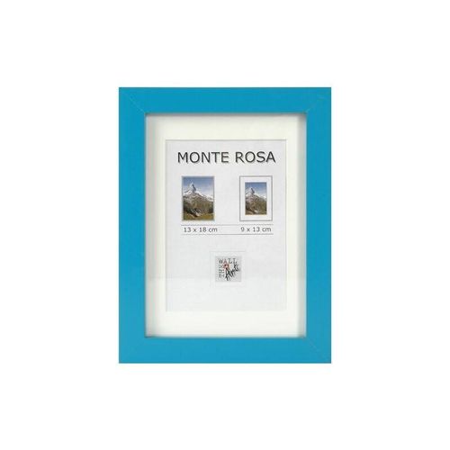 Holz Bilderrahmen Monte Rosa cyan, 13x 18 cm Bilderrahmen