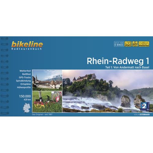 Rhein-Radweg / Rhein-Radweg 1, Kartoniert (TB)