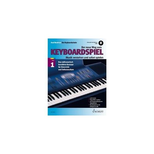 Der Neue Weg Zum Keyboardspiel M. Online-Audiodatei.Bd.1 - Axel Benthien Geheftet
