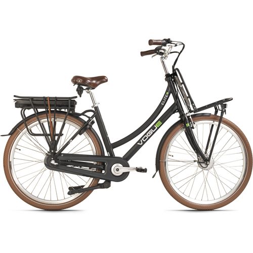 E-Bike VOGUE BIKE "Elite" E-Bikes Gr. 50 cm, 28 Zoll (71,12 cm), schwarz E-Bikes