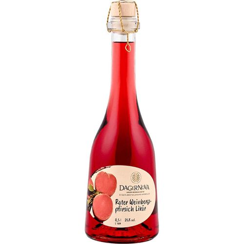 Dagernova Weinmanufaktur Dagernova Roter Weinbergspfirsich-Likör 0,5 L