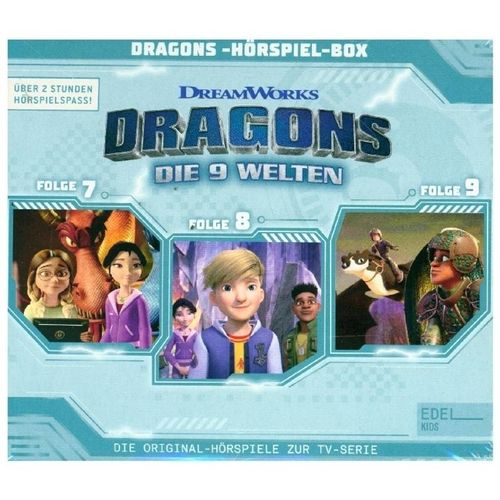 Dragons - Die 9 Welten.Folge.7-9,3 CD - Dragons-Die Welten (Hörbuch)