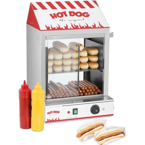Hot Dog Steamer Würstchenwärmer Maker Maschine Wurstkocher Erhitzer 200 Würste