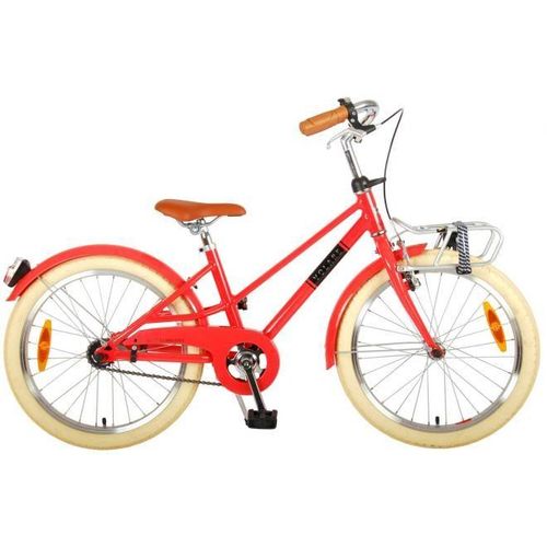 Volare Melody Kinderfahrrad - Mädchen - 20 Zoll - Koralle Rot - Prime Collection