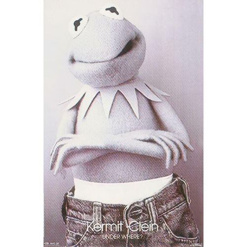 Close Up - Muppets Poster kermit clein