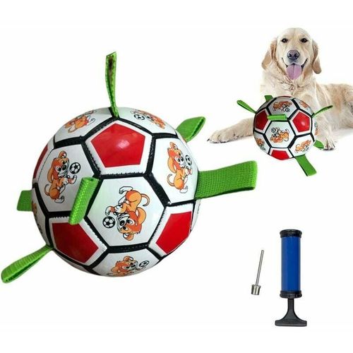 Hundespielzeug, unzerstörbarer Hundeball, unzerstörbarer Hundeball, Hundeball, interaktive Hundebälle, Hunde spielen drinnen und draußen, Luftpumpe