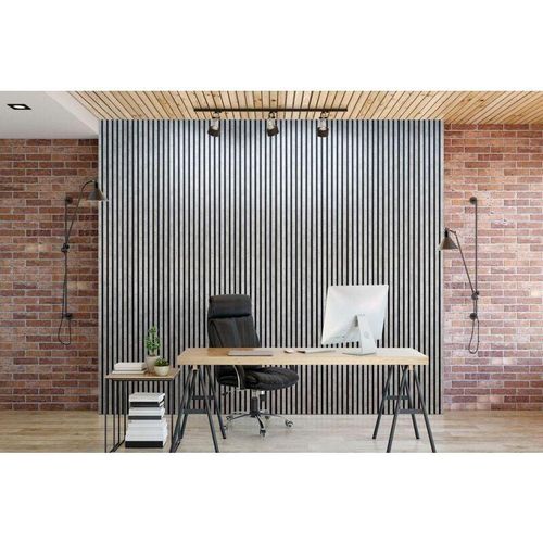 Akustikpaneele Loft-Beton 265 x 30 x 2 cm, 1 Stück Wandpaneele & Deckenpaneele - Mood