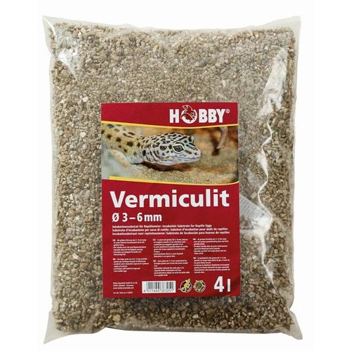 Vermiculit, ø 3-6 mm, 4 Liter - Hobby