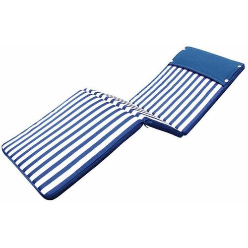 Abnehmbar und wasserdichtes Polyesterkissen 194.5 x 59 cm für Bett - Blue - Blue