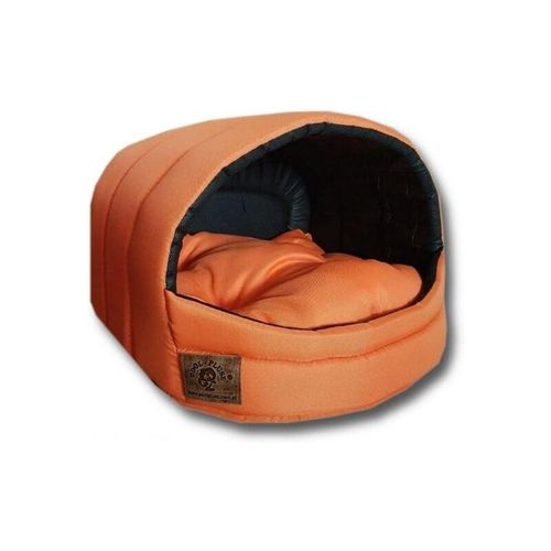 Viking Choice - Hundebett xs – Kleiner Hund – Box – Hundebett – 39 x 40 x 34 cm – Orange – Hundebett – Hundebett