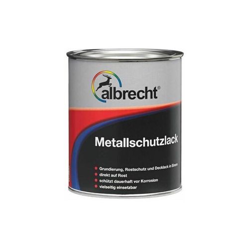 Metallschutzlack 375 ml weiß Lack Schutzlack Rostschutz Grundierung - Albrecht