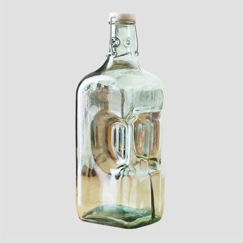 Sklum - 2L-Flasche aus Altglas Velma Grün Caqui - Grün Caqui