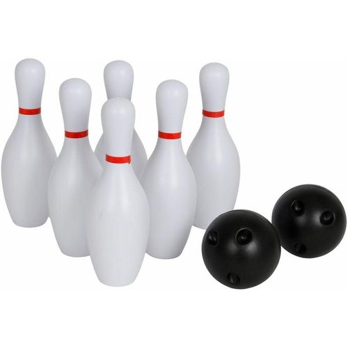 Buri - Bowlingset Kegelspiel Kinderbowling Bowlingspiel Gartenspiel Spielzeug Kegelset