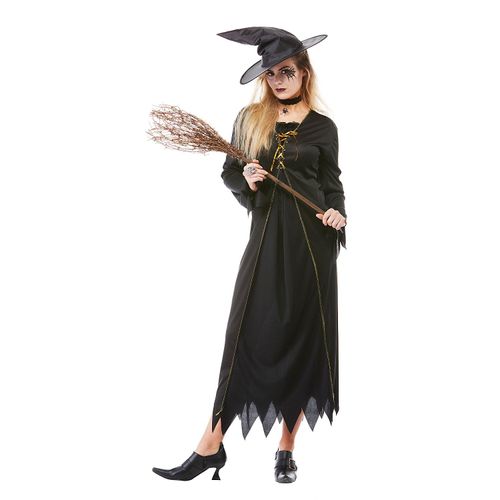 Hexenkostüm "Black Witch" für Damen