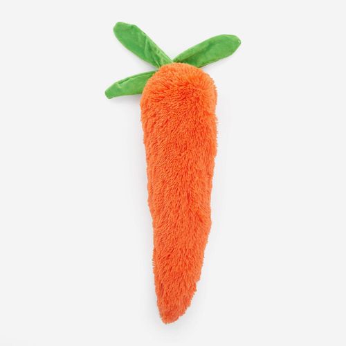 Orange-grünes Haustierspielzeug in Karottenform 95cm